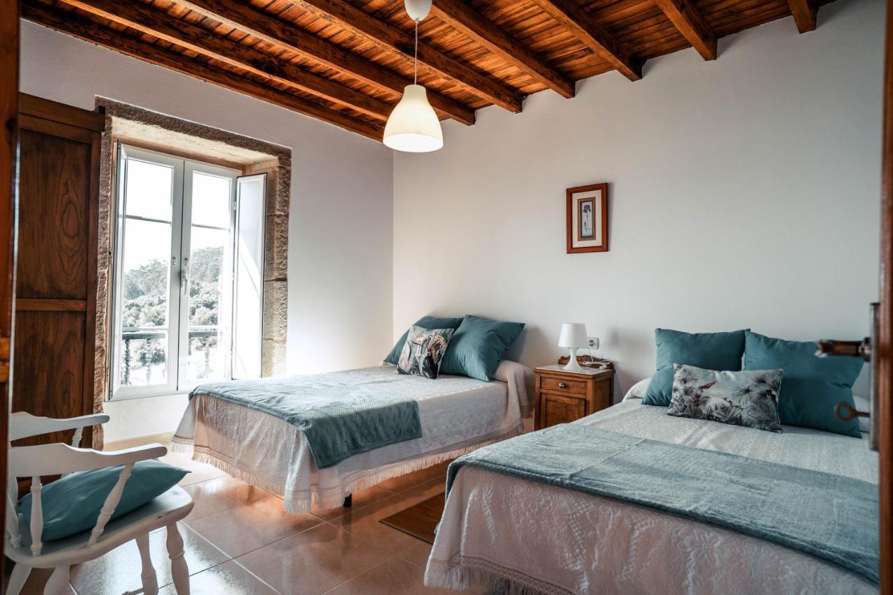 Casa En Muros Con Preciosas Vistas Al Mar Kültér fotó