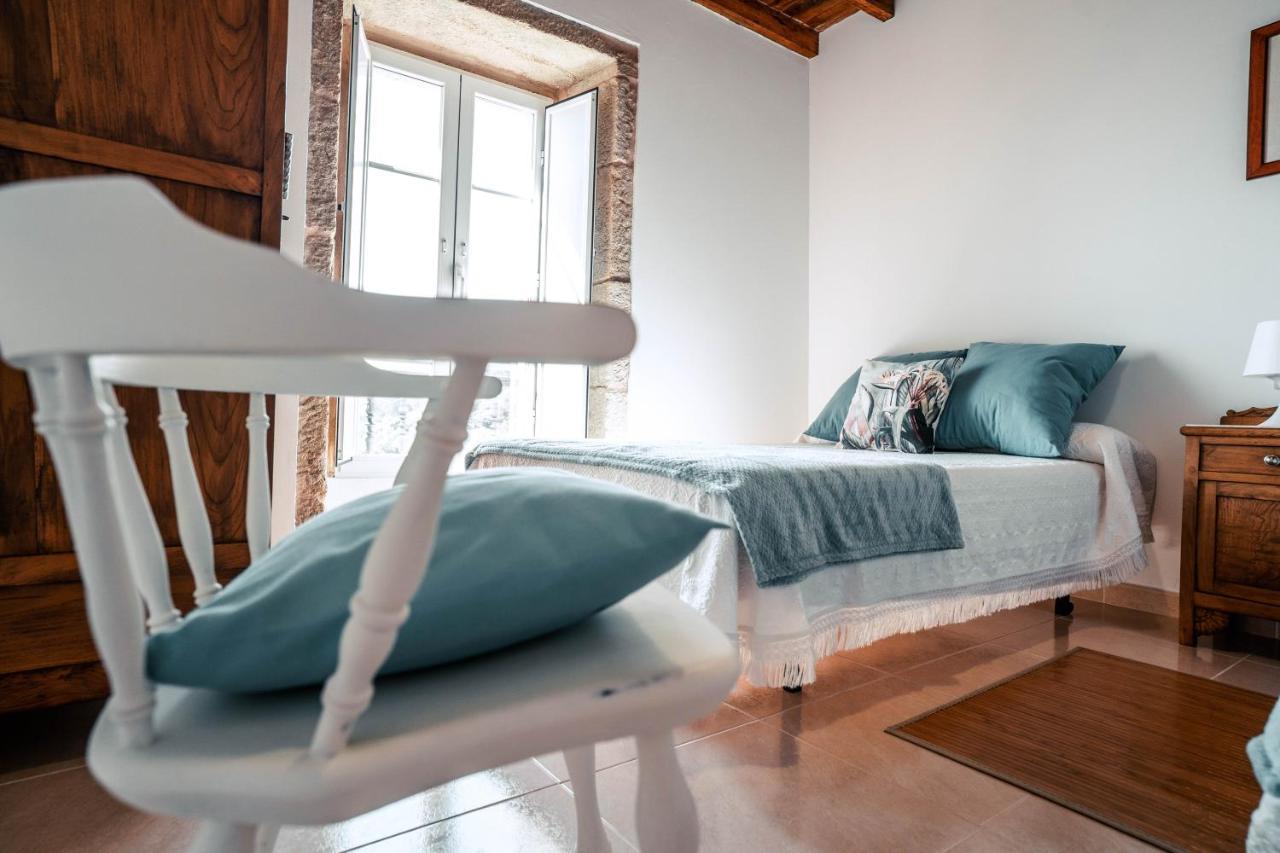 Casa En Muros Con Preciosas Vistas Al Mar Kültér fotó