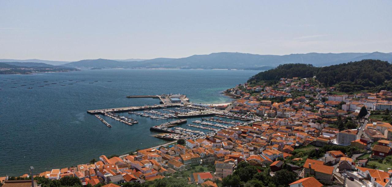 Casa En Muros Con Preciosas Vistas Al Mar Kültér fotó