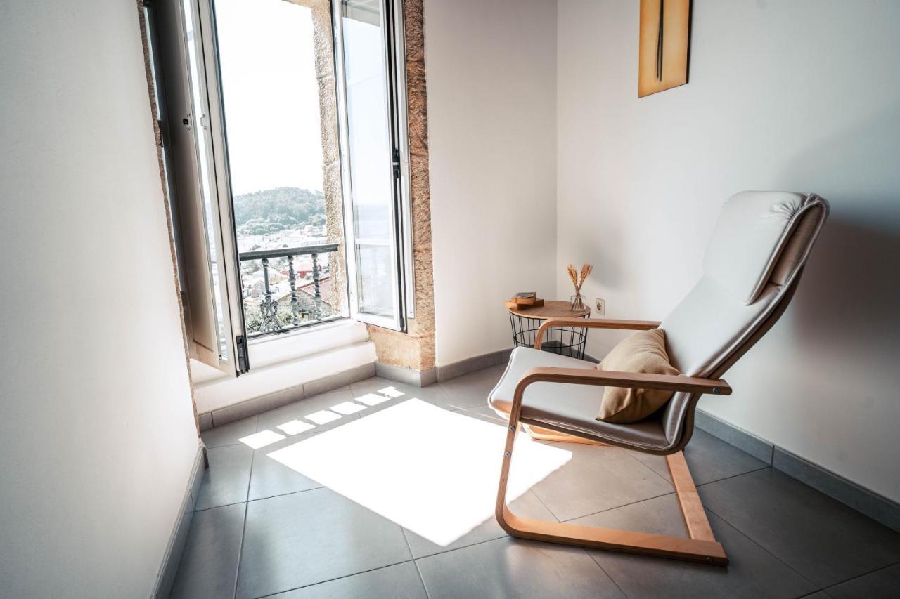 Casa En Muros Con Preciosas Vistas Al Mar Kültér fotó