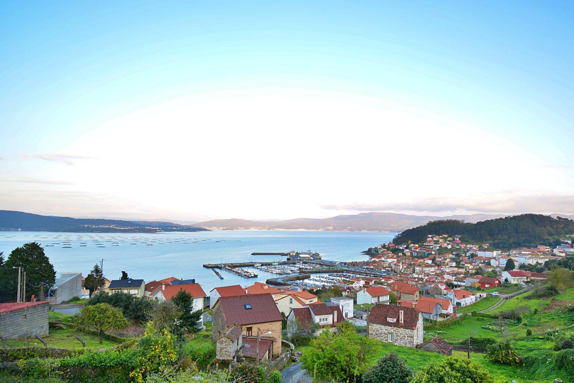 Casa En Muros Con Preciosas Vistas Al Mar Kültér fotó