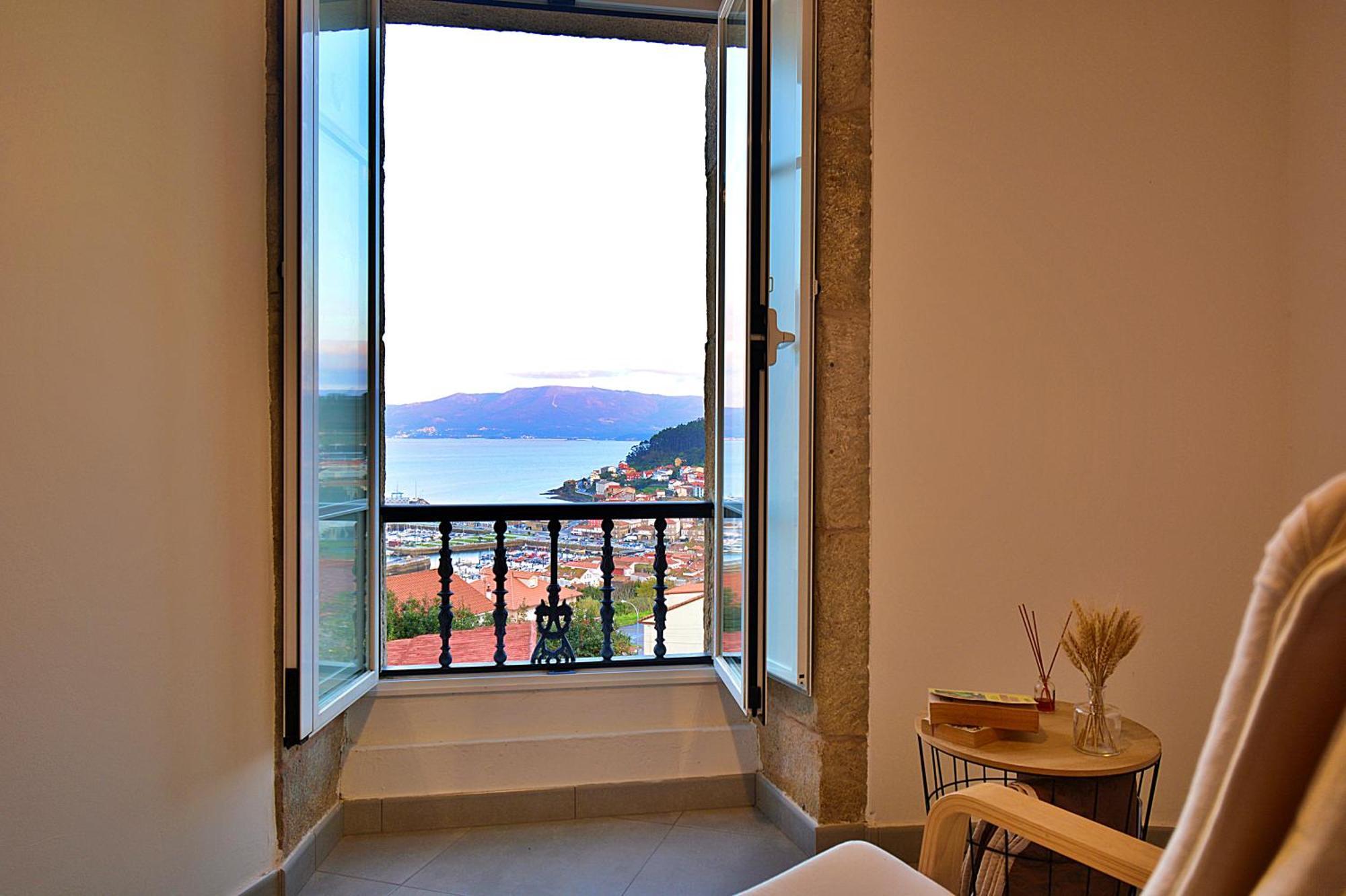 Casa En Muros Con Preciosas Vistas Al Mar Kültér fotó