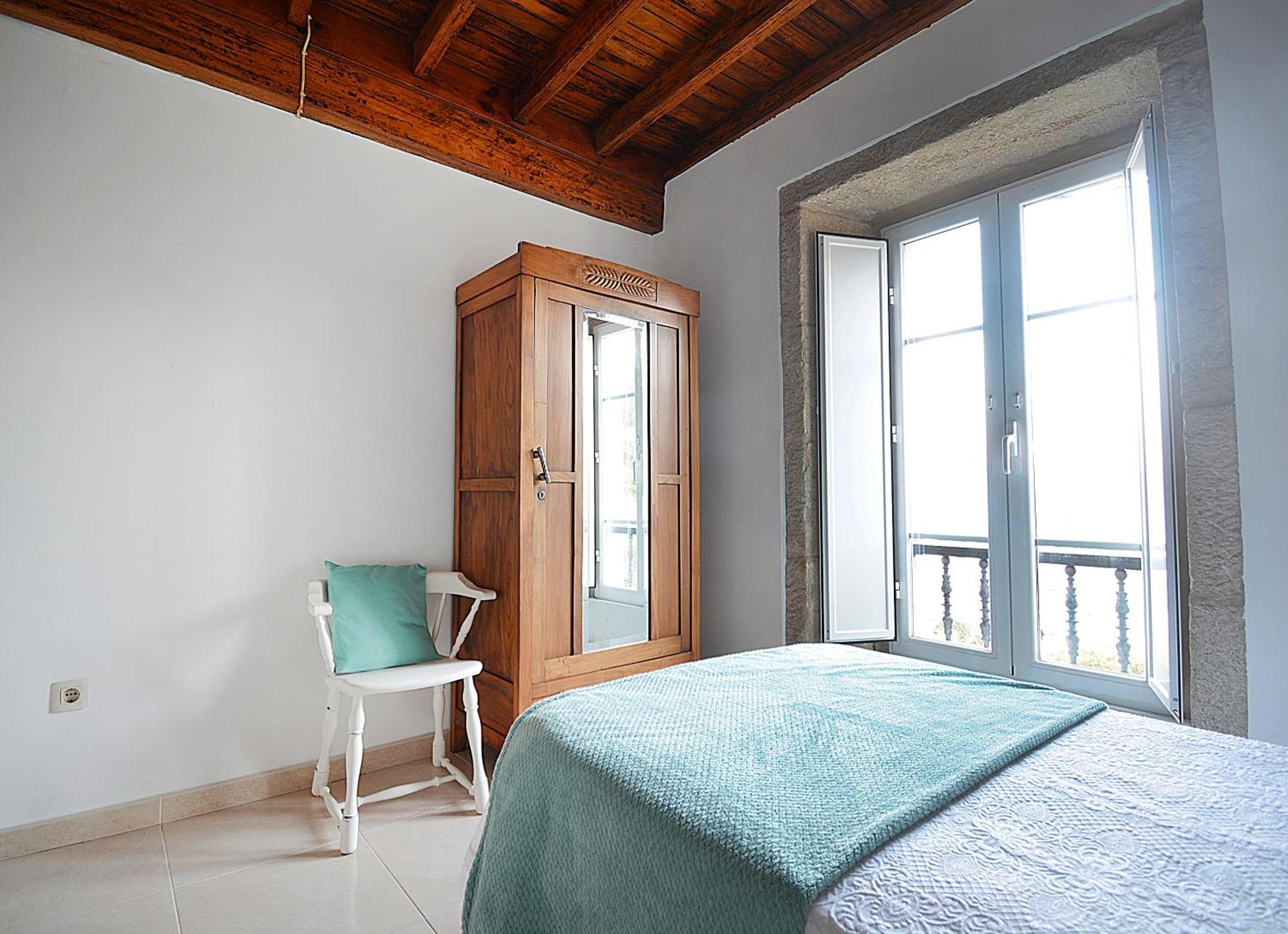 Casa En Muros Con Preciosas Vistas Al Mar Kültér fotó