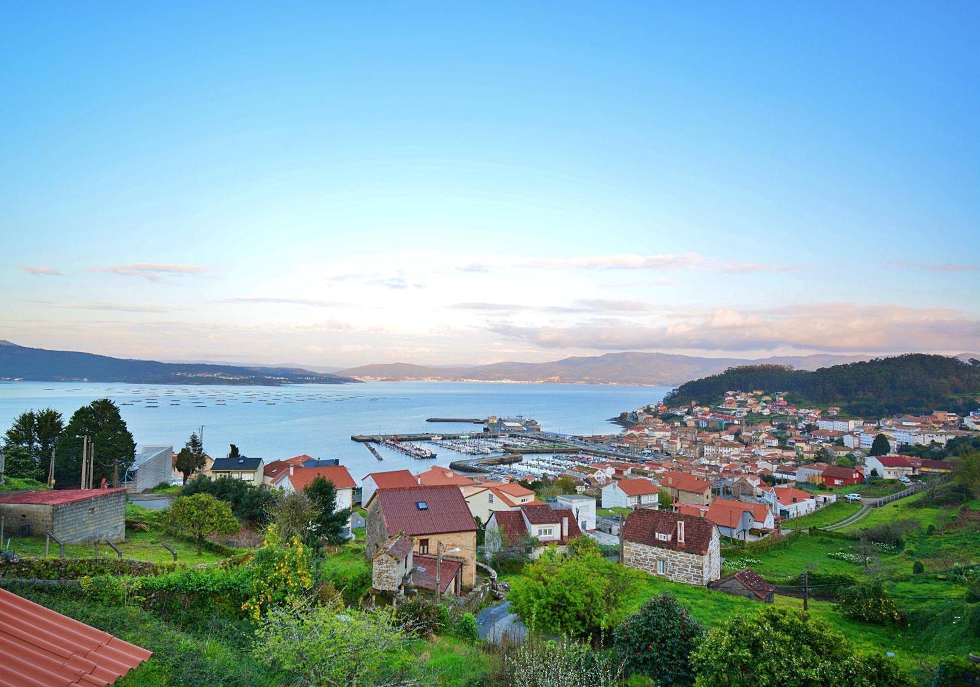 Casa En Muros Con Preciosas Vistas Al Mar Kültér fotó