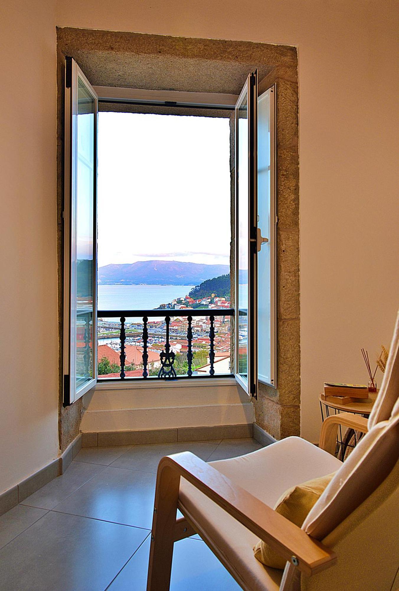 Casa En Muros Con Preciosas Vistas Al Mar Kültér fotó